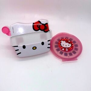 Sanrio Hello Kitty view-master Pink Kitty Viewer & Reel Storage Case Rare